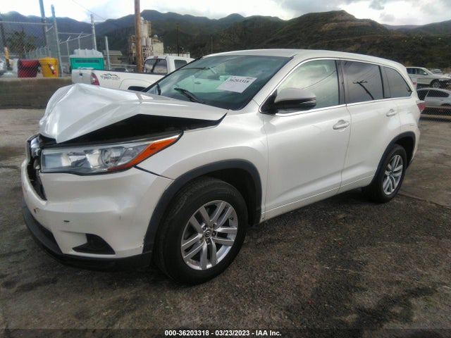 2016 TOYOTA HIGHLANDER LE VIN: 5TDZARFH0GS019421