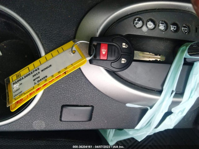 2013 NISSAN ROGUE S VIN: JN8AS5MT2DW535628