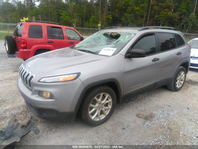 2016 JEEP CHEROKEE SPORT VIN: 1C4PJLAB4GW216776