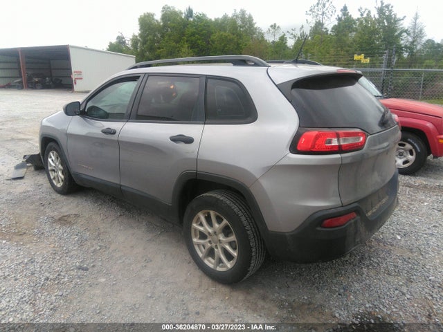 2016 JEEP CHEROKEE SPORT VIN: 1C4PJLAB4GW216776