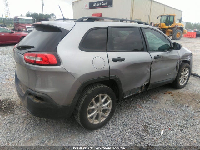 2016 JEEP CHEROKEE SPORT VIN: 1C4PJLAB4GW216776