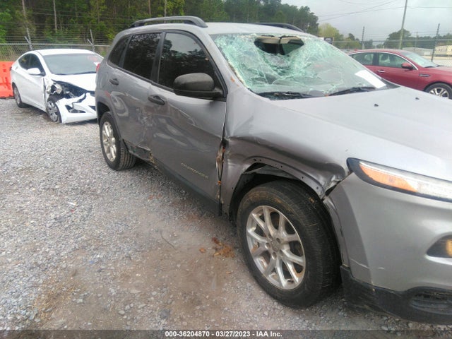 2016 JEEP CHEROKEE SPORT VIN: 1C4PJLAB4GW216776