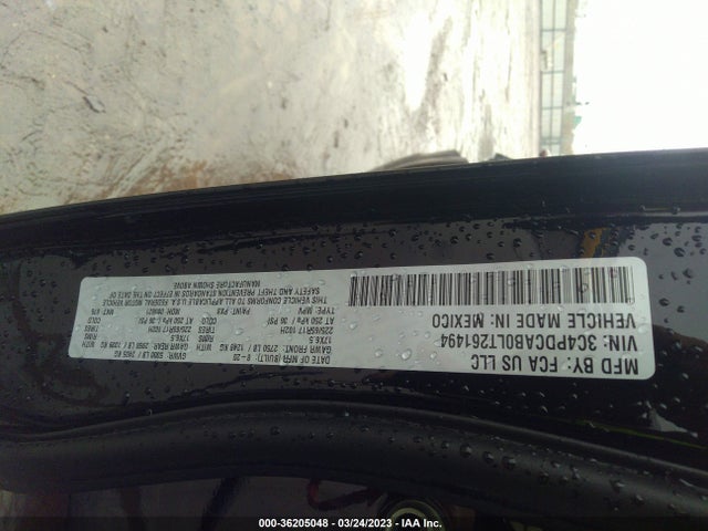 Dodge Journey Se Value 2020 3C4PDCAB0LT261494 Image 9