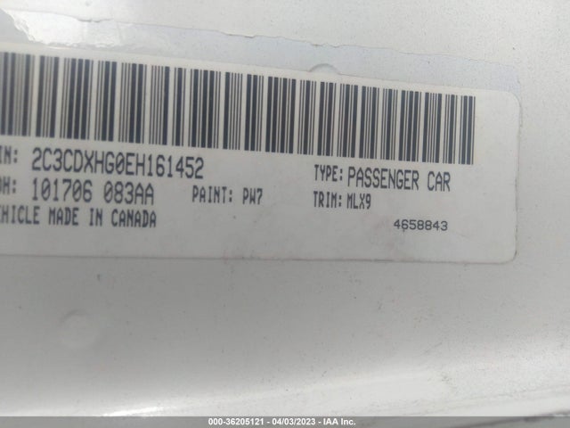 Dodge Charger Sxt Plus 2014 2C3CDXHG0EH161452 Image 9