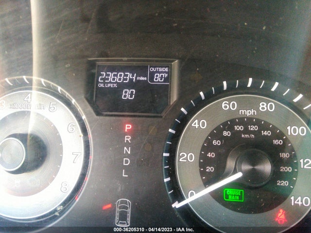 2012 HONDA ODYSSEY EX-L VIN: 5FNRL5H62CB003928
