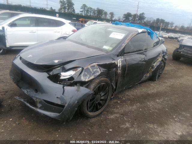 Tesla Model Y Performance 2022 7SAYGDEF6NF377737 Image 2