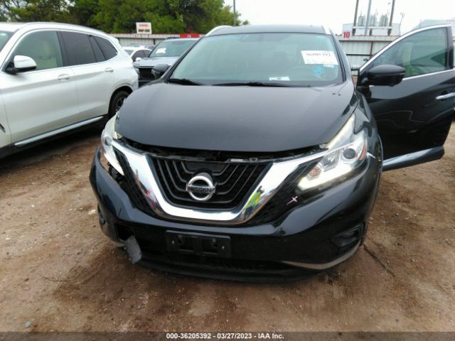 5N1AZ2MH0HN175722 Nissan Murano Platinum