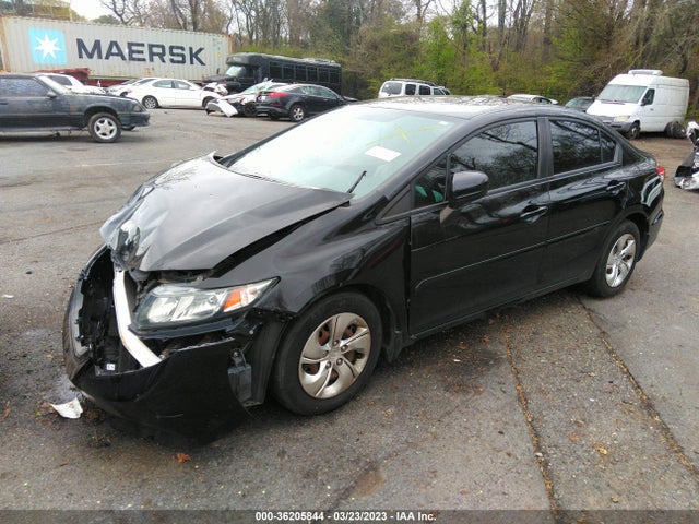 Honda Civic Sedan Lx 2015 19XFB2F59FE118874 Image 2