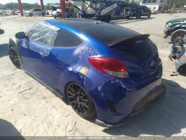 2012 HYUNDAI VELOSTER W/GRAY INT VIN: KMHTC6AD1CU075727