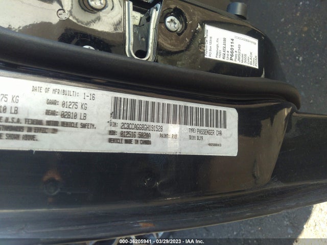 Chrysler 300 300s 2016 2C3CCAGG8GH191528 Image 9