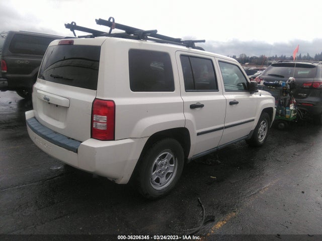 2008 JEEP PATRIOT SPORT VIN: 1J8FT28W08D651857