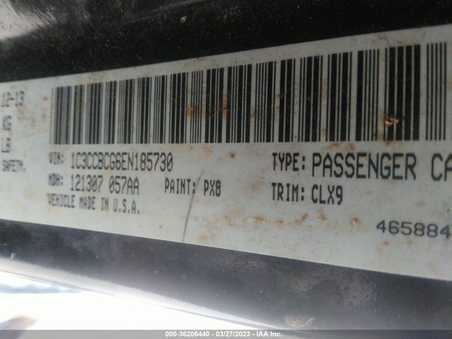 1C3CCBCG6EN185730 Chrysler 200 Limited