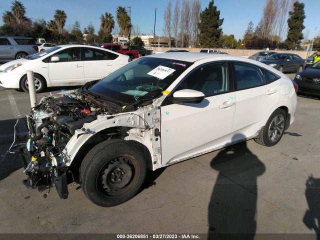 Honda Civic Sedan Lx 2019 2HGFC2F67KH584258 Image 2
