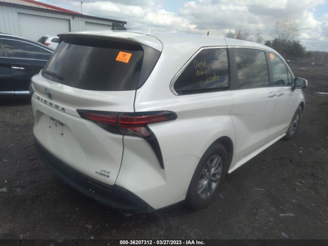 2021 TOYOTA SIENNA XLE VIN: 5TDYSKFC7MS011090