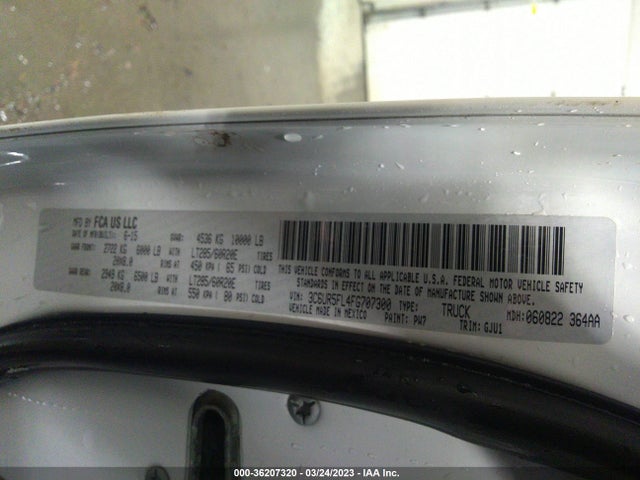 3C6UR5FL4FG707300 RAM 2500 Laramie