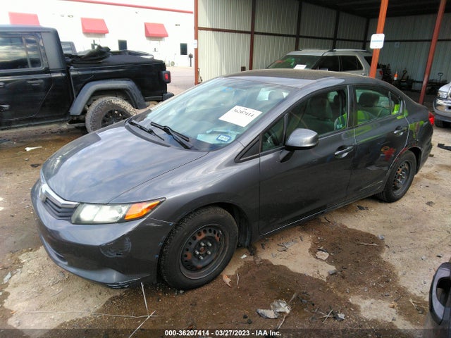2012 HONDA CIVIC SDN LX VIN: 19XFB2F5XCE098761