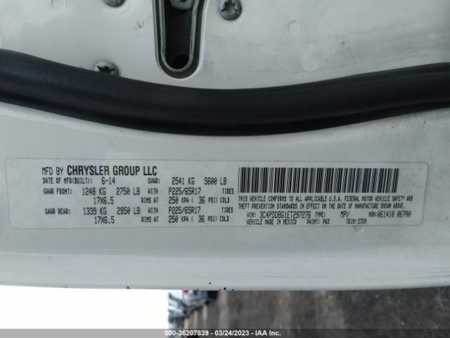 3C4PDDBG1ET297276 Dodge Journey Sxt