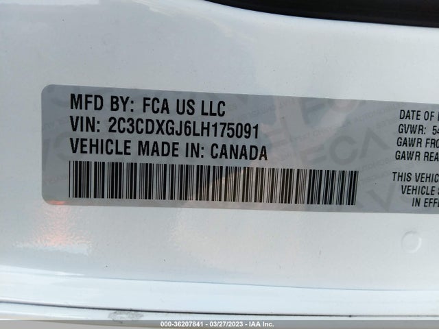 Dodge Charger Scat Pack 2020 2C3CDXGJ6LH175091 Image 9