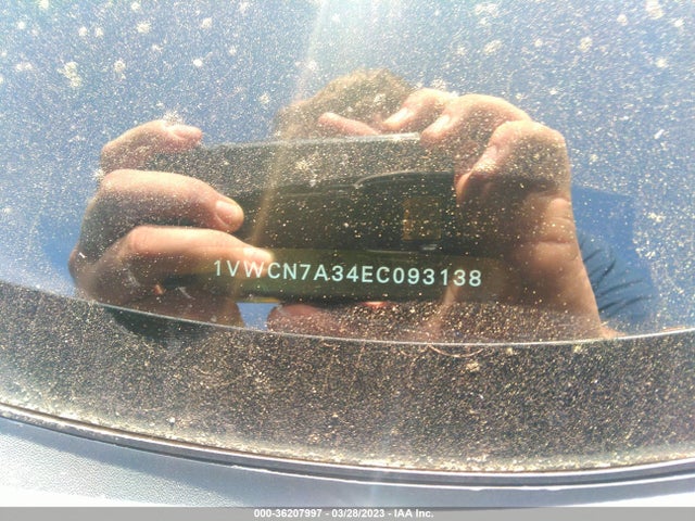 1VWCN7A34EC093138 Volkswagen Passat Tdi Sel Premium