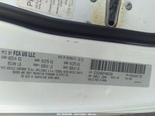 Dodge Charger Se 2015 2C3CDXBG2FH862326 Image 9