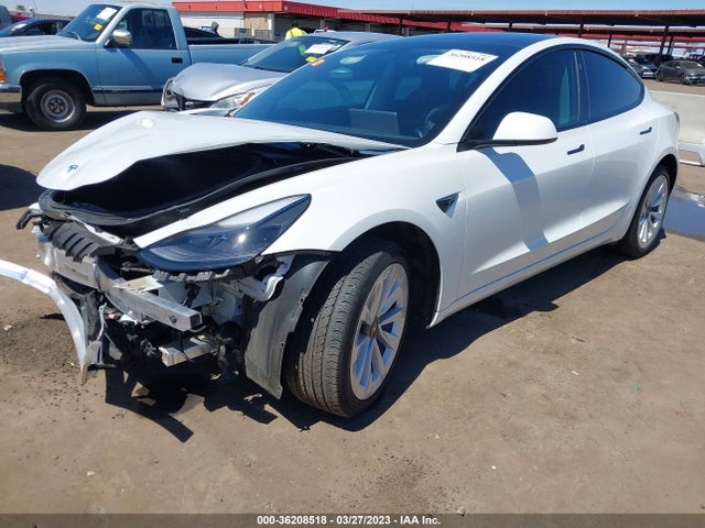 Tesla Model 3 Standard Range Plus 2021 5YJ3E1EA5MF017986 Image 2