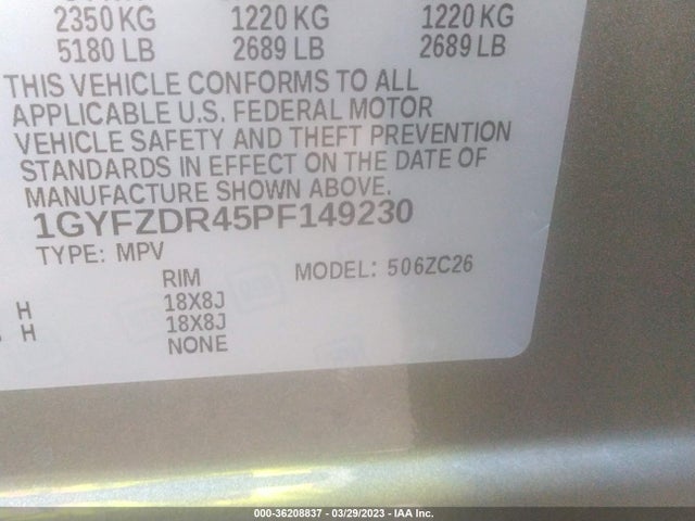 2023 CADILLAC XT4 1GYFZDR45PF149230 Photo 8