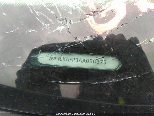2010 AUDI Q5 PREMIUM PLUS VIN: WA1LKAFP3AA056375