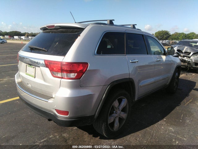 2012 JEEP GRAND CHEROKEE OVERLAND VIN: 1C4RJECG8CC270722
