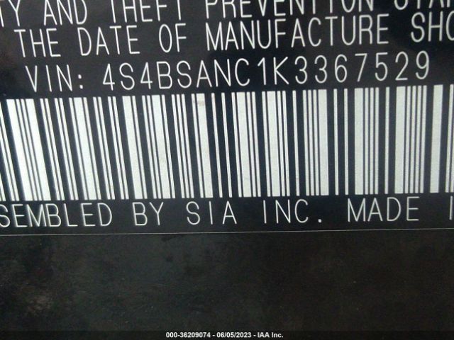 4S4BSANC1K3367529 Subaru Outback Limited