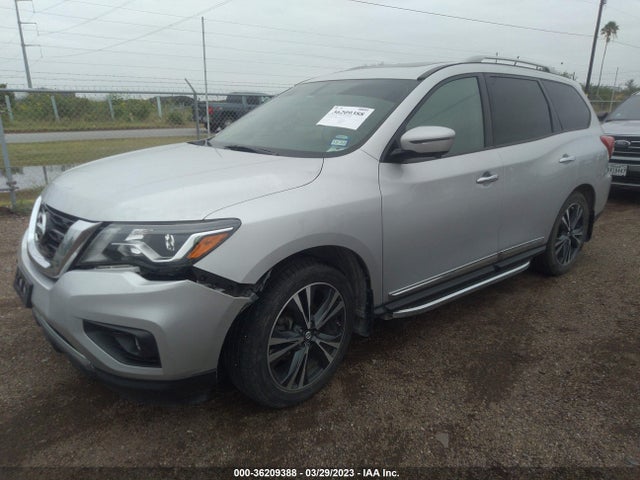 2018 NISSAN PATHFINDER PLATINUM VIN: 5N1DR2MN7JC675896