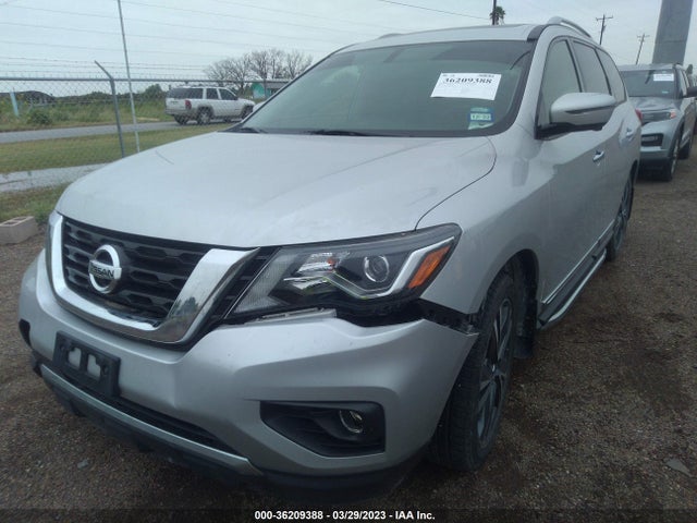2018 NISSAN PATHFINDER PLATINUM VIN: 5N1DR2MN7JC675896