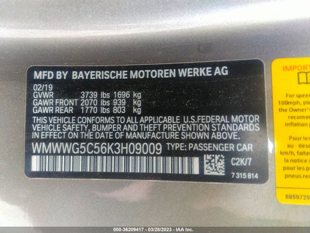 2019 Mini Roadster, VIN: WMWWG5C56K3H09009