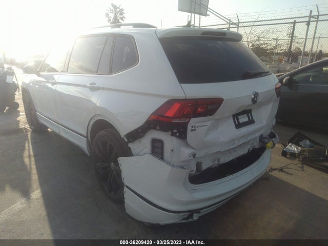 3VV3B7AX5MM023709 Volkswagen Tiguan Se/se R-line Black/sel