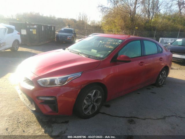 3KPF24AD8KE117686 KIA Forte Lxs