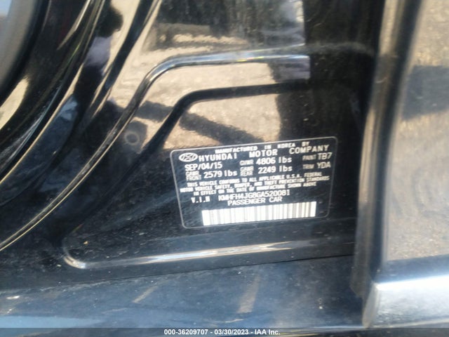 2016 Hyundai Azera, VIN: KMHFH4JG8GA520081