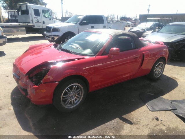 2001 TOYOTA MR2 SPYDER VIN: JTDFR320710038213
