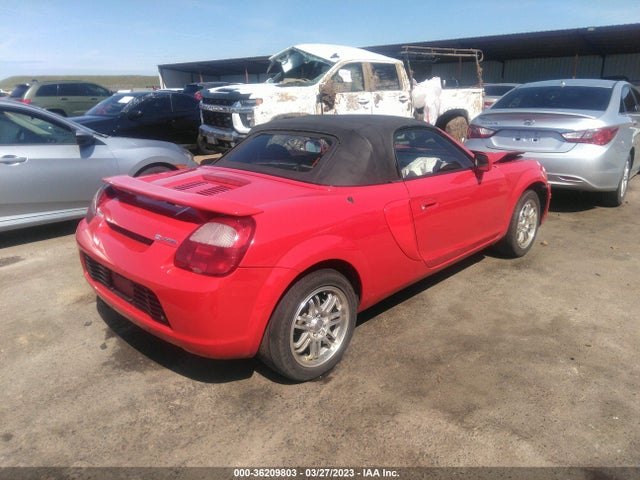 2001 TOYOTA MR2 SPYDER VIN: JTDFR320710038213