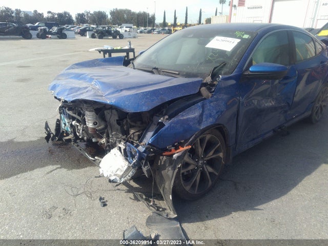 2019 HONDA CIVIC SEDAN SPORT VIN: 2HGFC2F81KH533260