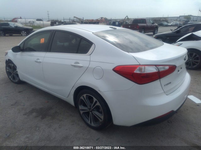 2015 KIA FORTE EX VIN: KNAFX4A85F5364232