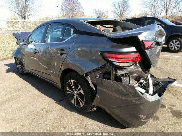 2022 NISSAN SENTRA SV VIN: 3N1AB8CV5NY248071