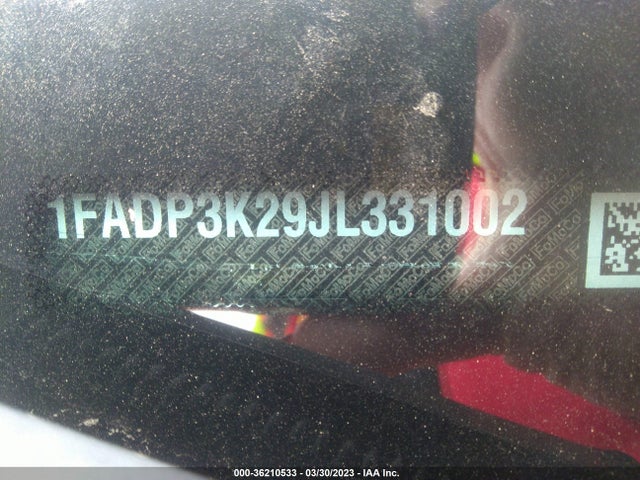 Ford FOCUS SE 2018 1FADP3K29JL331002 Image 10