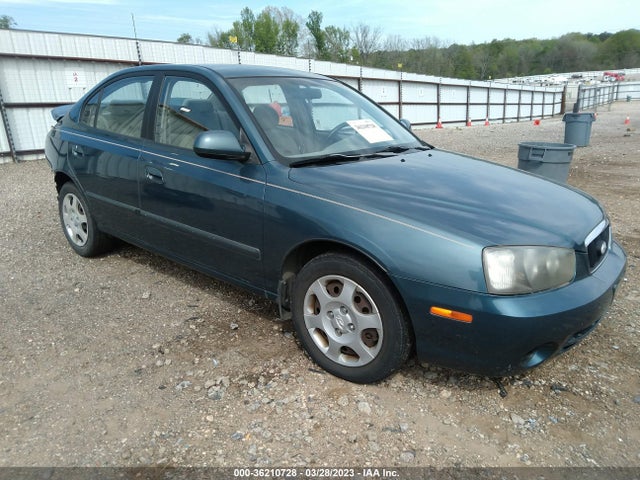 2002 HYUNDAI ELANTRA GLS VIN: KMHDN45D52U337146