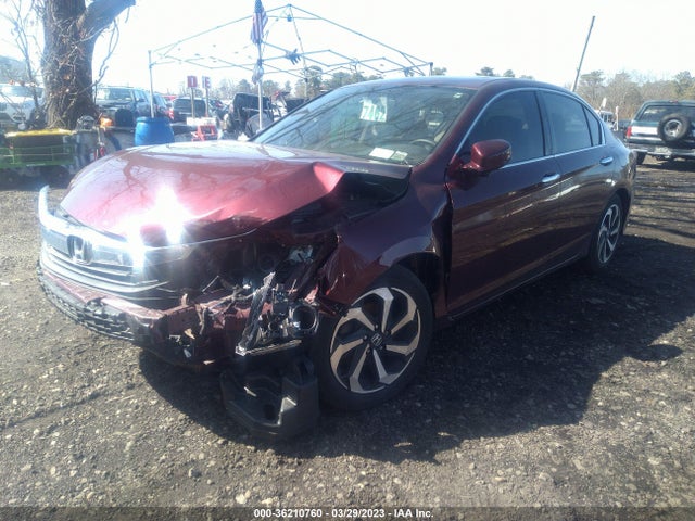 2017 HONDA ACCORD SEDAN EX-L VIN: 1HGCR2F82HA200008