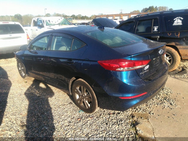 2018 HYUNDAI ELANTRA SEL VIN: 5NPD84LF6JH324530