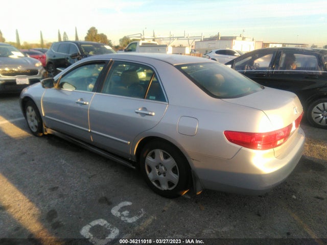 2005 HONDA ACCORD SDN LX V6 VIN: 1HGCM663X5A053734