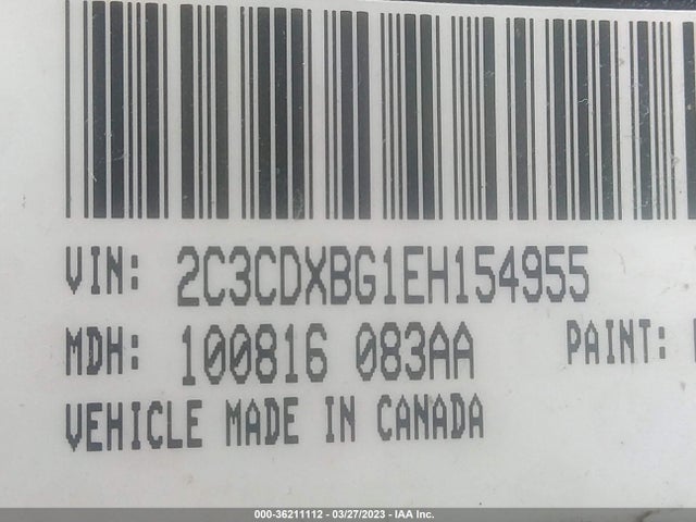 Dodge Charger Se 2014 2C3CDXBG1EH154955 Image 9