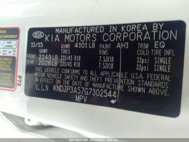 KNDJP3A57G7302544 KIA SOUL +