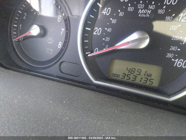 2008 HYUNDAI SONATA GLS VIN: 5NPET46F88H322173