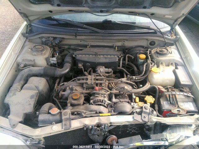 2001 SUBARU FORESTER L VIN: JF1SF63531H708365