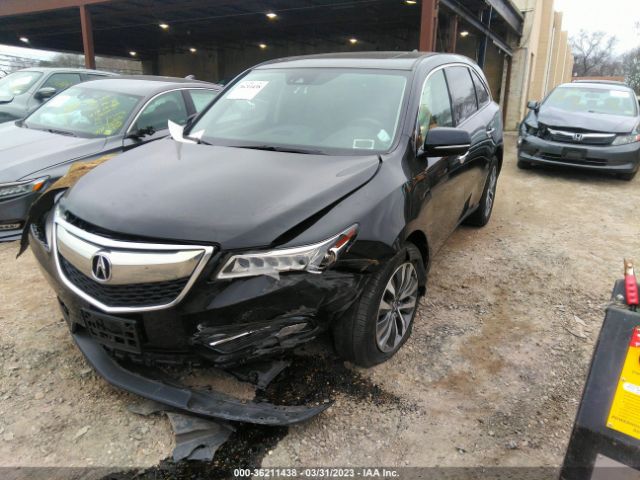 5FRYD4H44GB045846 Acura Mdx W/tech/w/tech